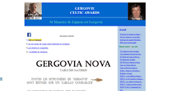 Desktop Screenshot of gergovie-celtic-awards.com